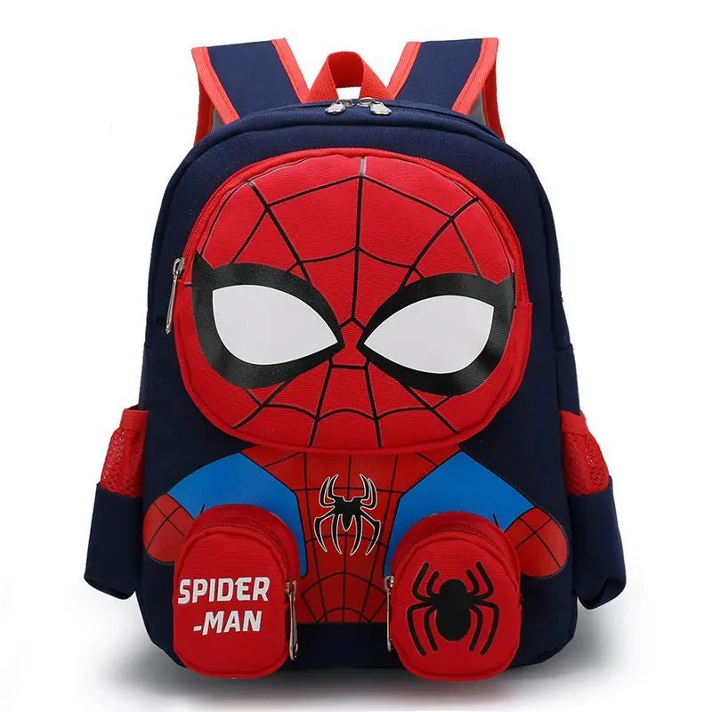 Spider-Man Children's Backpack - Large Capacity Schoolbag