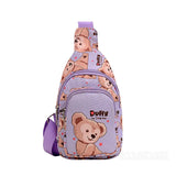 Disney Girl's Chest Bag Large Capacity Travel Backpack