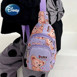 Disney Girl's Chest Bag Large Capacity Travel Backpack