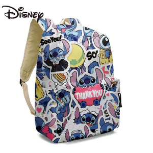 Disney's Stitch Primary School Backpack Girls Laptop Bag
