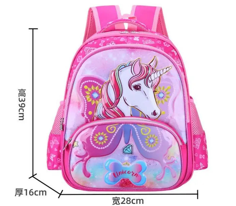 3D Spider-Man Kids Schoolbag, Cartoon Children's Backpack