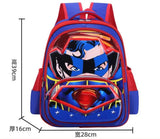 3D Spider-Man Kids Schoolbag, Cartoon Children's Backpack