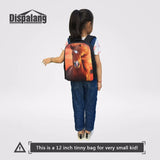 12 Inch Mini Bag Cartoon Kids Book Bag Baby Backpack