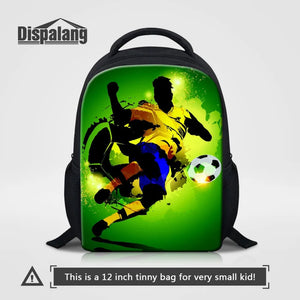 3D Ball Printing Boys Mini Backpack Kids School Bags For Baby Kindergarten Fan B