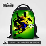3D Ball Printing Boys Mini Backpack Kids School Bags For Baby Kindergarten Fan B