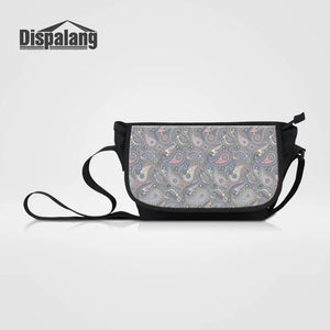 Striped Cross Body Bag Casual Travel Big Messenger Bag For Women