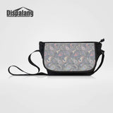 Striped Cross Body Bag Casual Travel Big Messenger Bag For Women