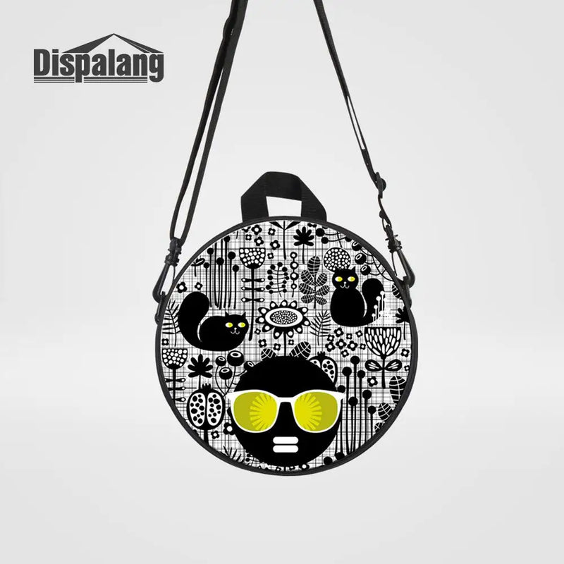 Kids Mini Schoolbag Cartoon Face Painted School Backpack