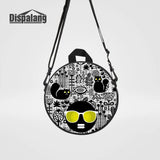Kids Mini Schoolbag Cartoon Face Painted School Backpack