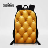 3D Sofa Skin Print Large School Bag Backpack
