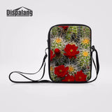 Cactus Prints Crossbody Bag Square Bag Women Stylish Flap For Shopping