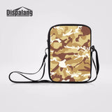Camouflage Pattern Mini Messenger Bag Casual Women Crossbody Bag