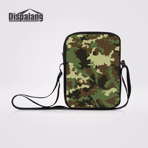Camouflage Pattern Mini Messenger Bag Casual Women Crossbody Bag
