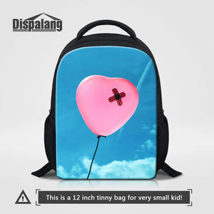 Colorful Small Backpack for Kids - Candy Spring Balloon School Bag