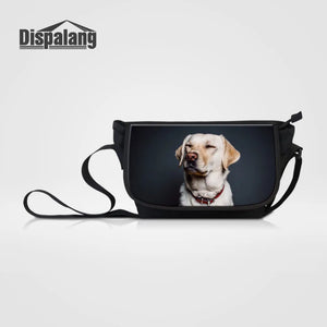 Animal Dog Print Shoulder Bag Crossbody Travel Handbag