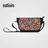 Graffiti Print Shoulder Bag Crossbody Travel Bag