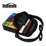 Casual Messenger Bag Ballet Toe Shoes Violin Prints Crossbody Bags