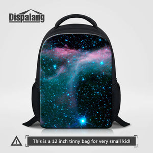 Galaxy Star Print Kids School Backpack for Boys and Girls