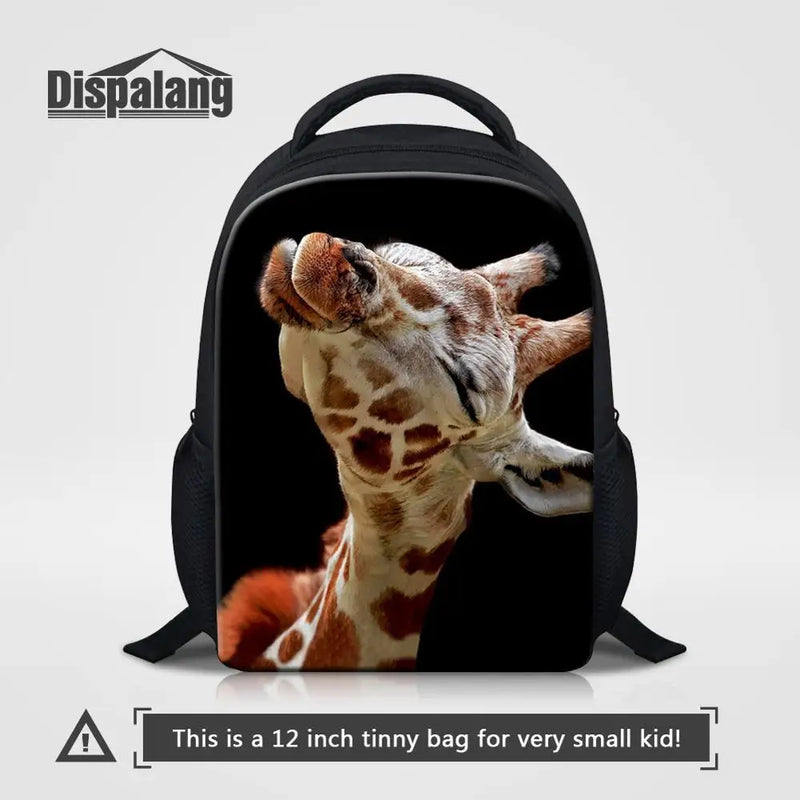 Animal Giraffe Mini School Bag for Kids