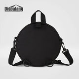 Colorful Water Drops Round Backpack Kids Cross Rucksack