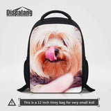 Pet Dog Printing Mini Backpack for Kindergarten School Book Bag