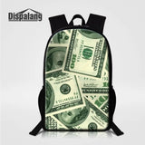 Kids School Bags Money Backpack For Men Women