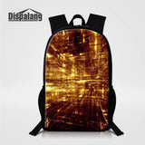 Kids School Bags Solid Space Pattern Backpacks