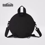 Crazy Horse Prints School Bag for Kids Round Messenger Bag