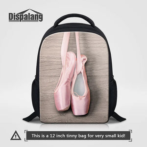 Girls Ballet Shoes Backpack Kids Schoolbag Mini Back pack