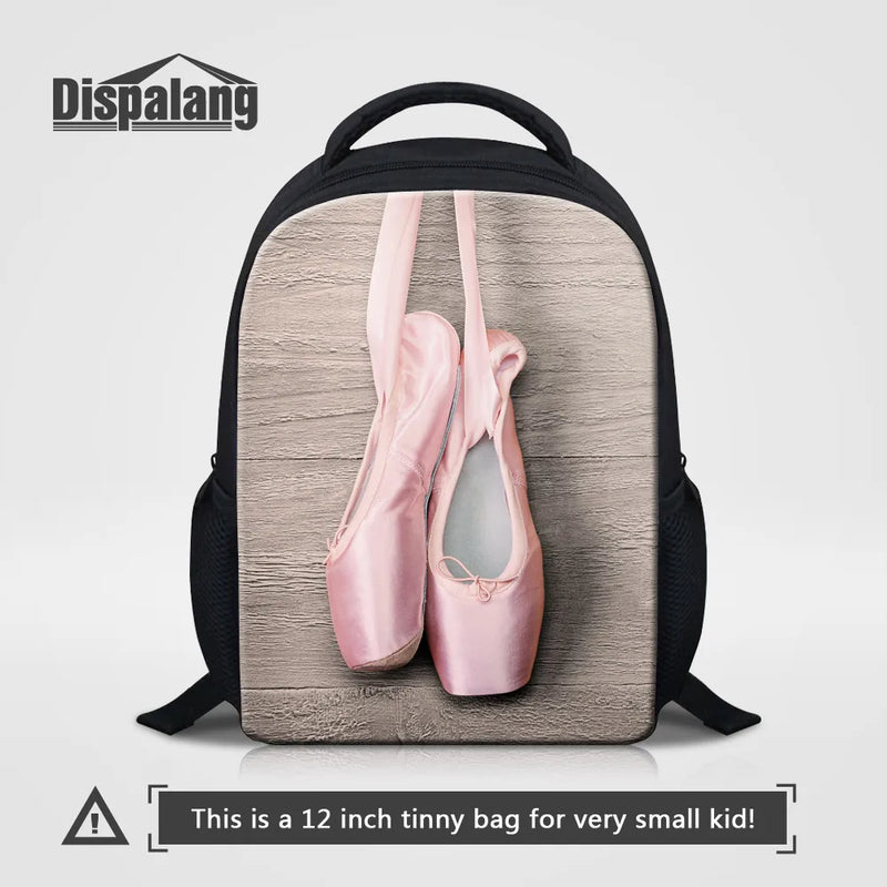 Girls Ballet Shoes Backpack Kids Schoolbag Mini Back pack