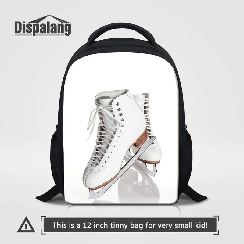 Kids Ice Skating Mini Backpack for Kindergarten Boys Girls