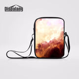 Mini Women Messenger Bag Cross Body Universe Space Star Shoulder Travel Handbag