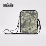 Camouflage Print Women Messenger Bag Small Crossbody Female Shoulder Travel