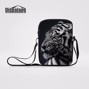 Leopard Crossbody Bag Women Mini Handbag Square Satchel Messenger Bag