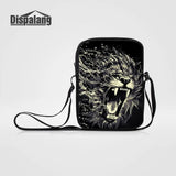 Leopard Crossbody Bag Women Mini Handbag Square Satchel Messenger Bag