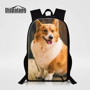 Large Capacity Men Women Backpack Pet Dog School Bag Teenage Girl Kids Travel Ba