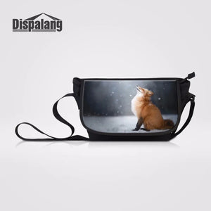 Fox Animal Pattern Crossbody Bag for Women, Travel Shoulder Bag