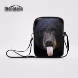 Bear Animal Pattern Shoulder Crossbody Bag for Women