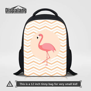 Flamingo Printing Small Backpack for Kids