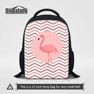 Flamingo Printing Small Backpack for Kids