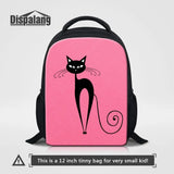 Girl Backpack School Bag Cat Animal Printing Kindergarten Bookbag