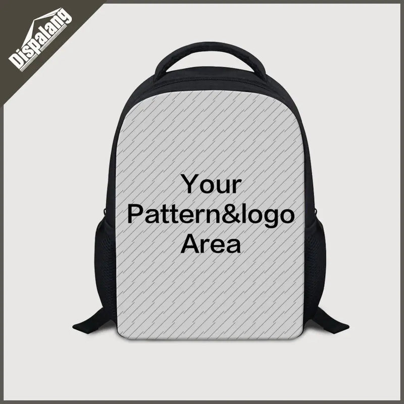 Girl Backpack School Bag Cat Animal Printing Kindergarten Bookbag