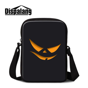 Halloween Party Mini Messenger Bag Travel Briefcase School Satchel