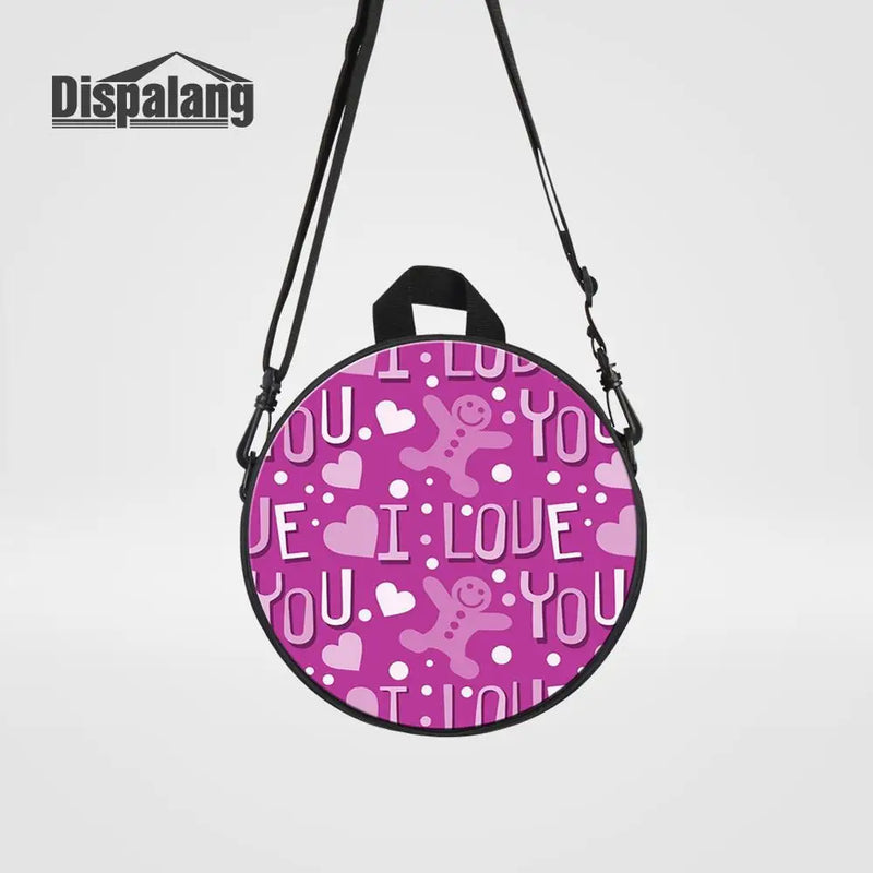 Love Print Nursery School Bag Kid Casual Travel Bagpack Kindergarten Backpack