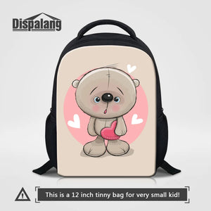 Girls Cartoon Bear School Bag Kindergarten Rucksack Book Bag