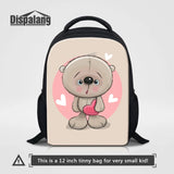Girls Cartoon Bear School Bag Kindergarten Rucksack Book Bag
