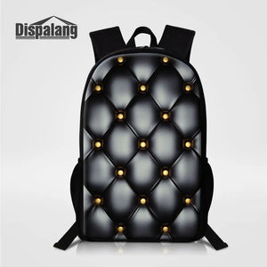 Large Sofa Skin Pattern Backpack School Bag Casual Shoulder Travel Bag
