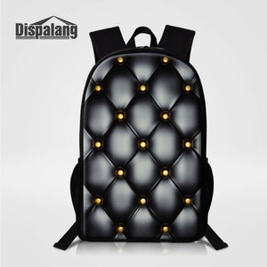 Large Sofa Skin Pattern Backpack School Bag Casual Shoulder Travel Bag