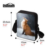 Polyester Hedgehog Messenger Bag for Girls and Women