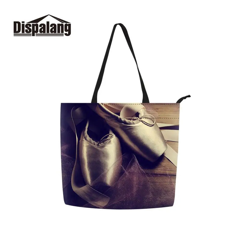 Colorful Ballet High Printing Girl Handbags Messenger Bags for Lady